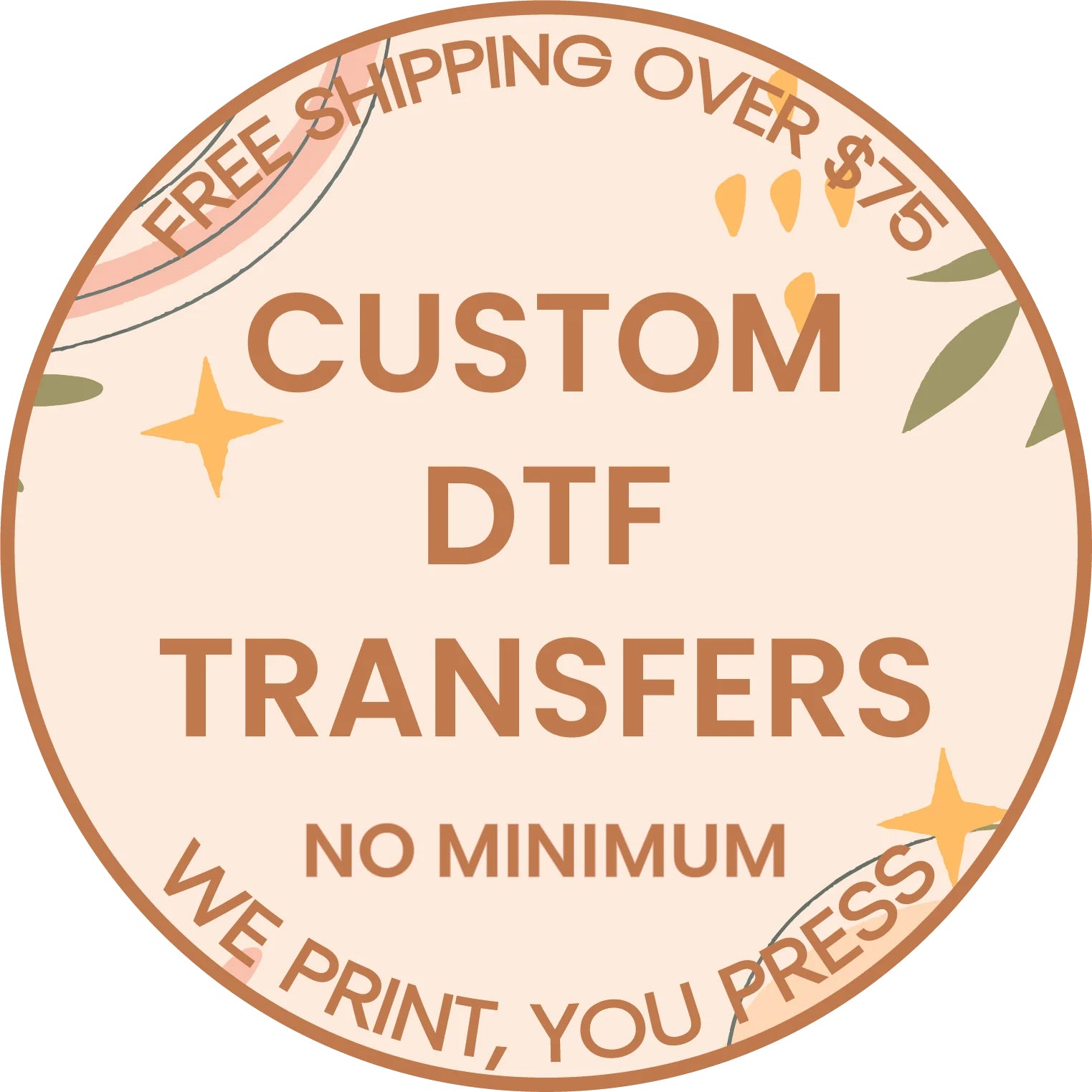 DTF (Direct-To-Film) Transfers