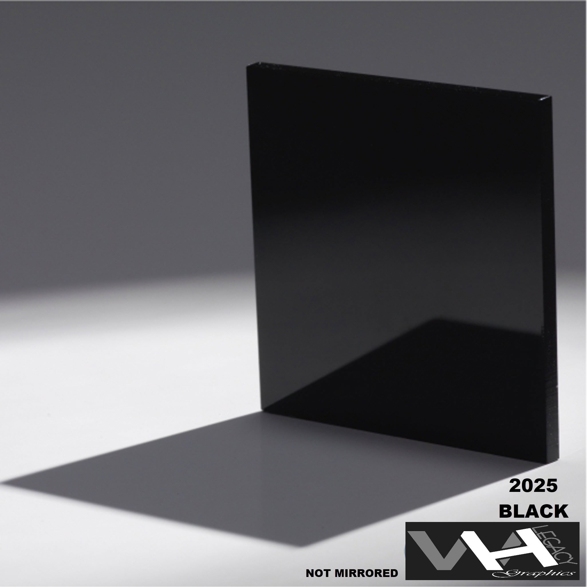 Black Acrylic-PLEXIGLASS Sheet 12 X 24 X 0.118