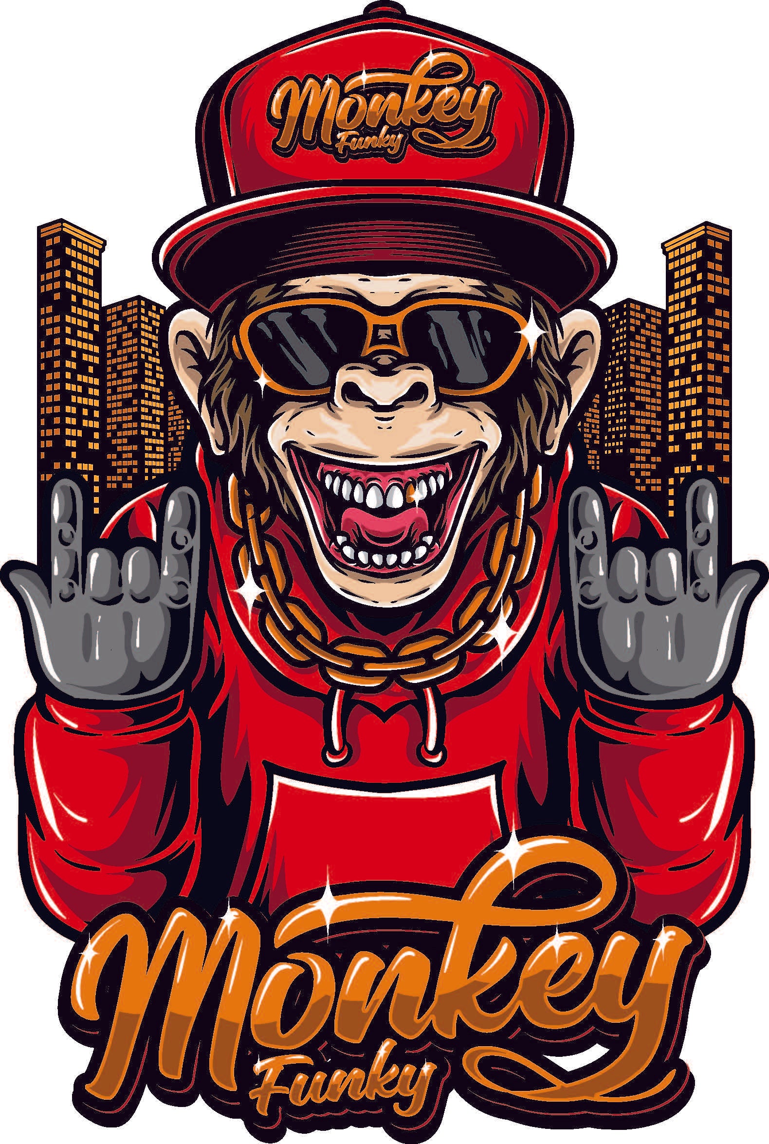 Monkey Funky DTF – W & H Legacy Graphics Inc