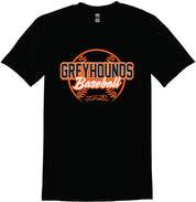 Paris Greyhounds Baseball Short Sleeve T-Shirt