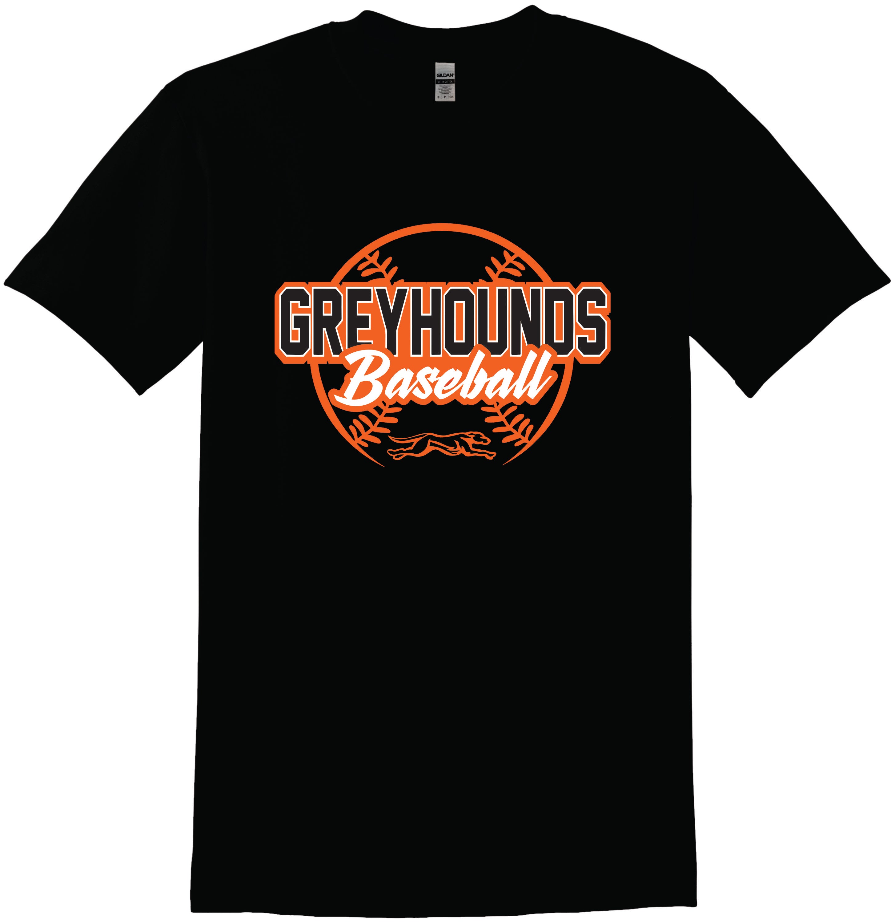 Paris Greyhounds Baseball Short Sleeve T-Shirt