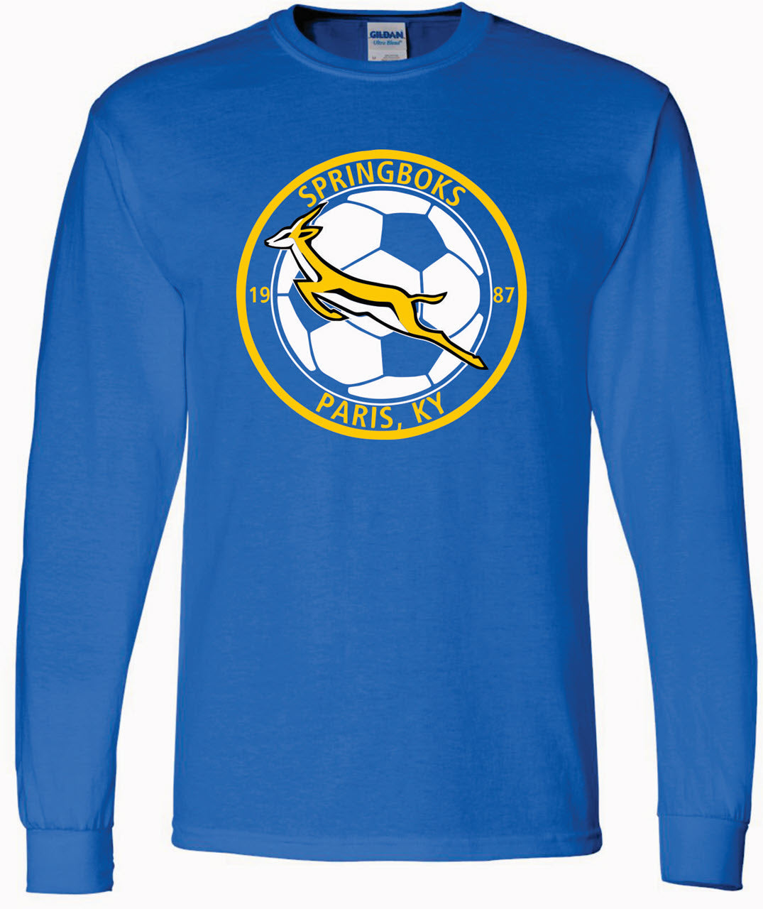 Springboks Soccer Long Sleeve T-Shirt