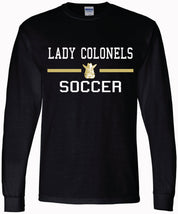 Bourbon County Lady Colonels Soccer Long Sleeve T-Shirt