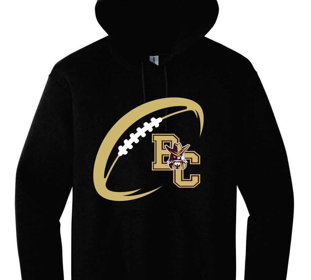 Bourbon County Football Hoodie BC Colonel