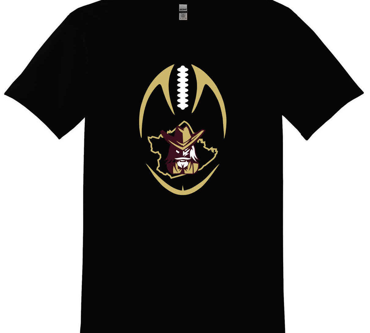 Bourbon County Colonels Football Outline Colonel V2