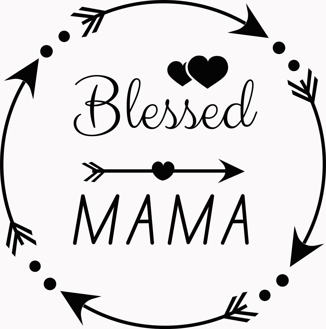 Blessed Mama DTF