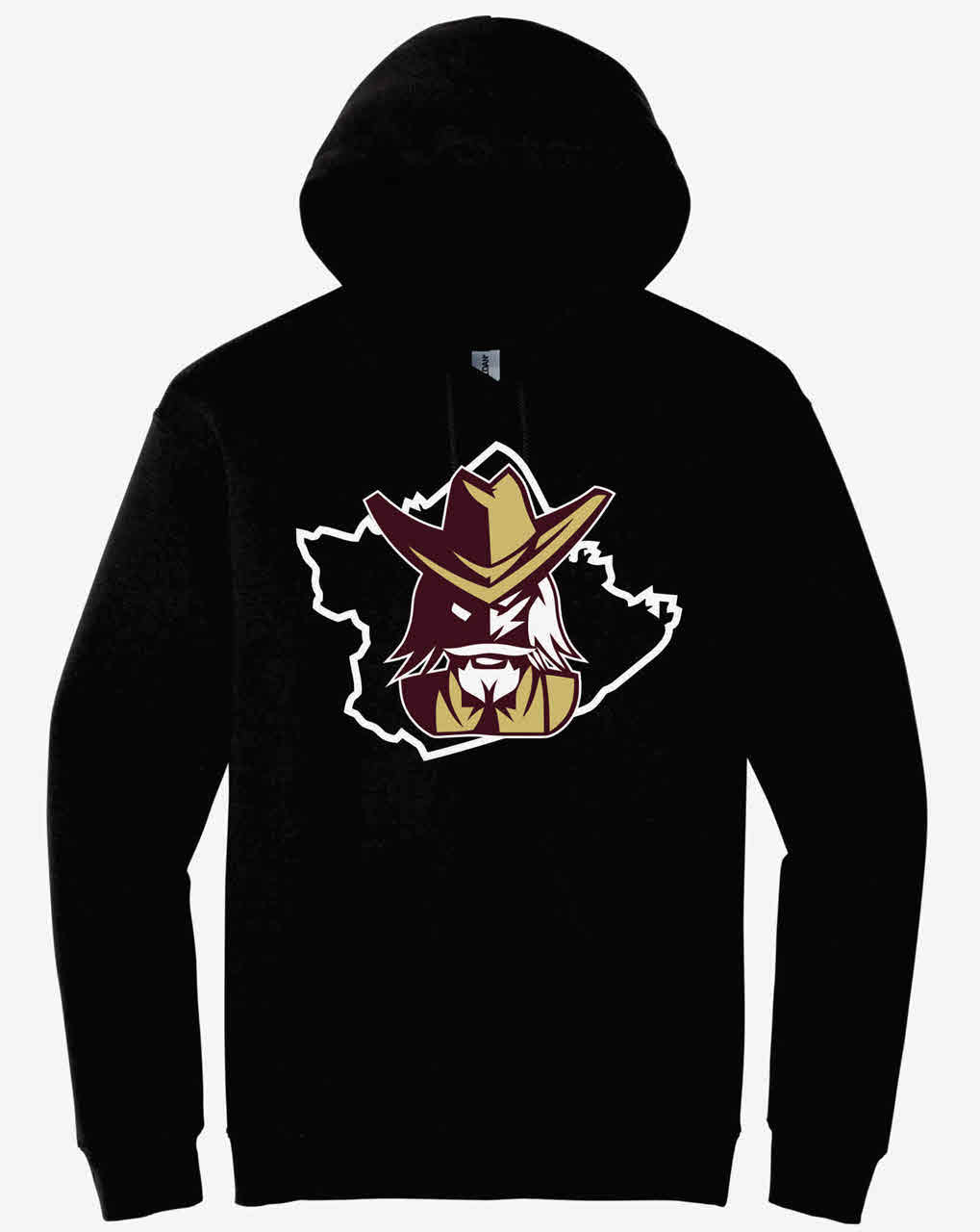 Bourbon County Colonels - Colonel Outline Hoodie