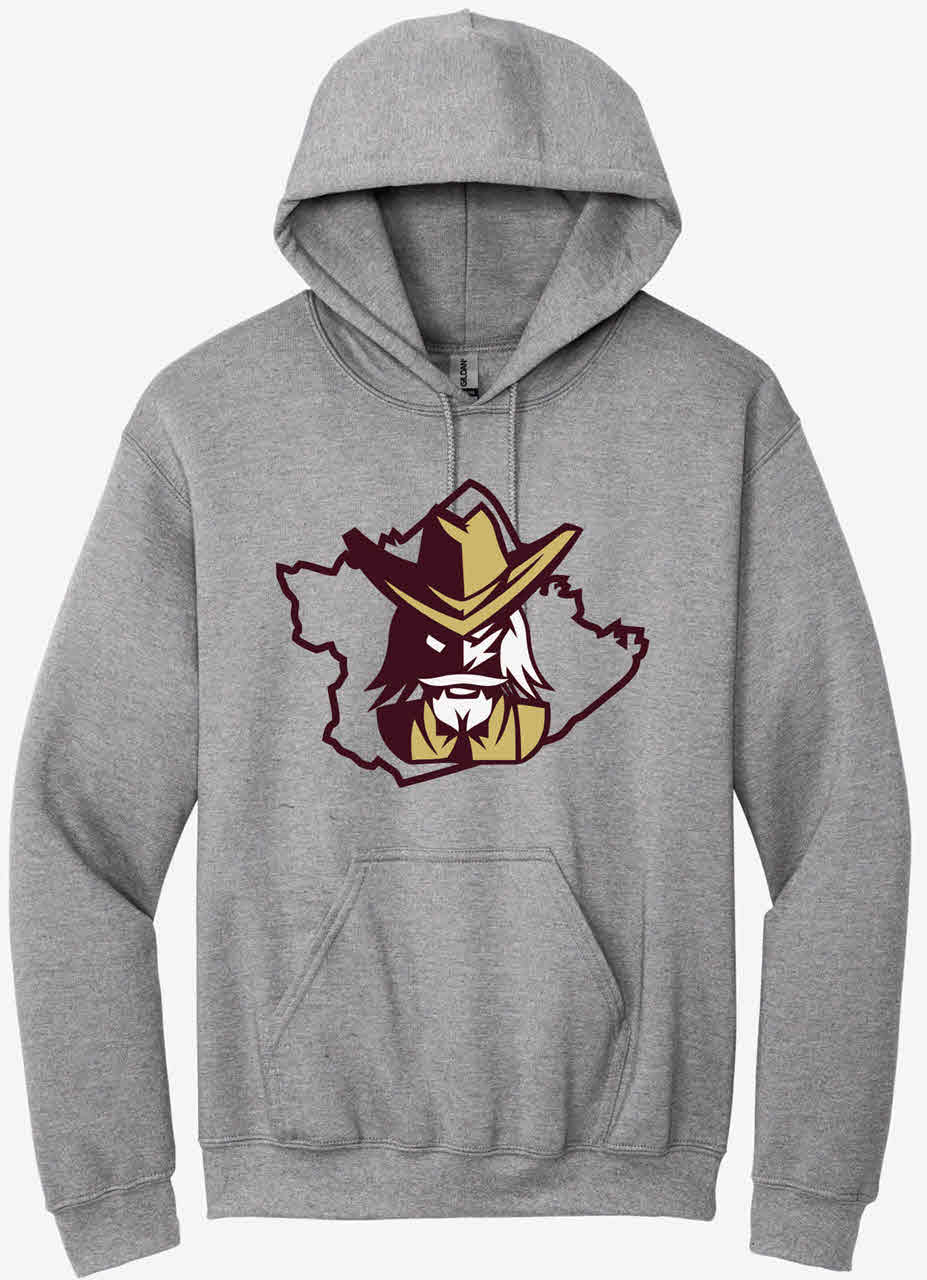 Bourbon County Colonels - Colonel Outline Hoodie