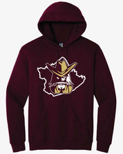 Bourbon County Colonels - Colonel Outline Hoodie