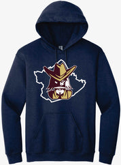 Bourbon County Colonels - Colonel Outline Hoodie