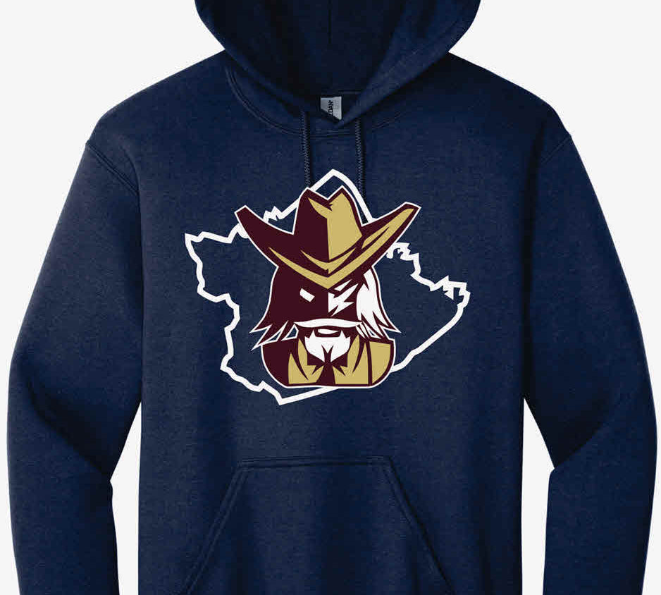 Bourbon County Colonels - Colonel Outline Hoodie