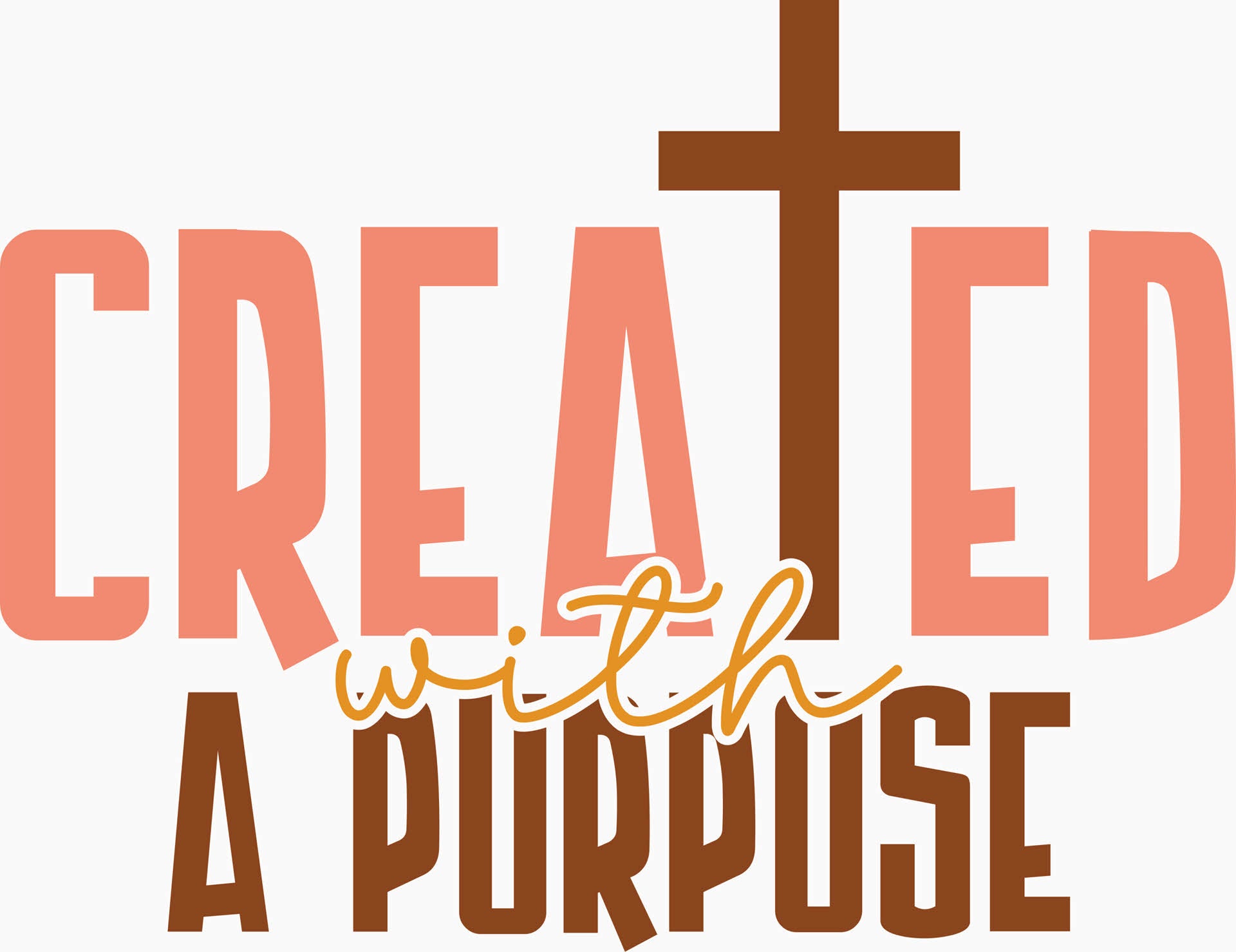 Created With A Purpose - Easter DTF