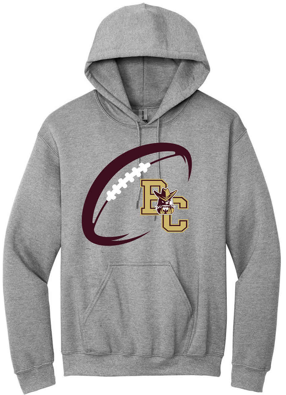 Bourbon County Football Hoodie BC Colonel