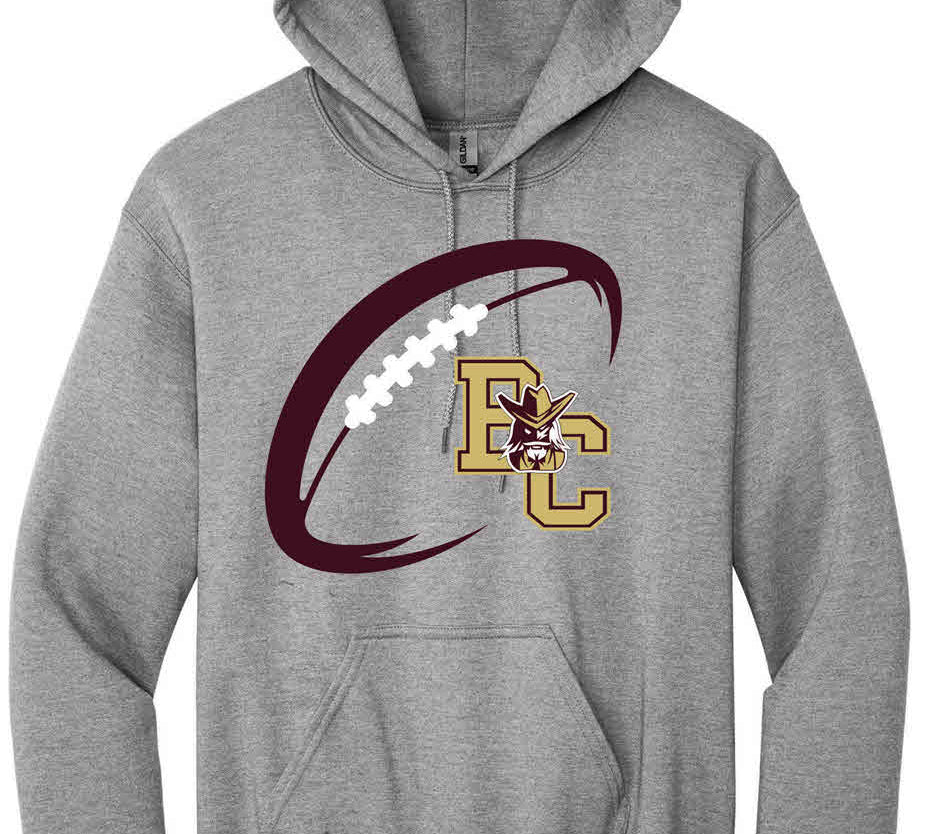 Bourbon County Football Hoodie BC Colonel