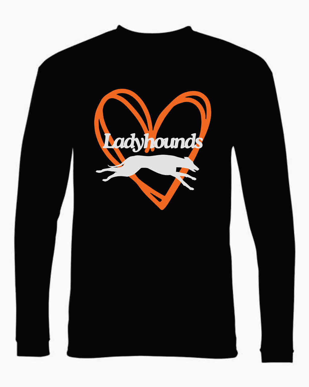 Paris Heart Ladyhounds Dri-fit Long Sleeve