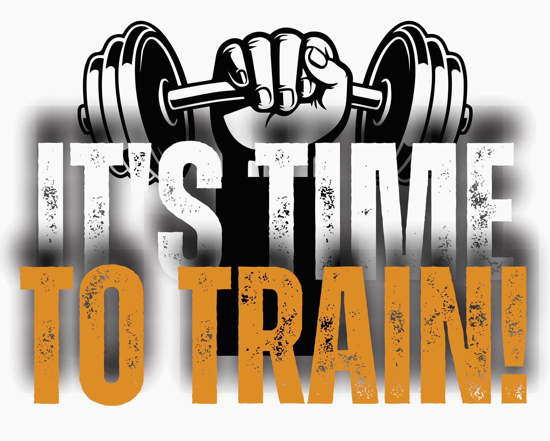 It's Time to Train - Inspirational DTF