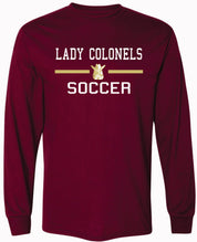 Bourbon County Lady Colonels Soccer Long Sleeve T-Shirt