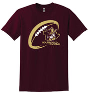 Bourbon County Colonels Football Outline Colonel