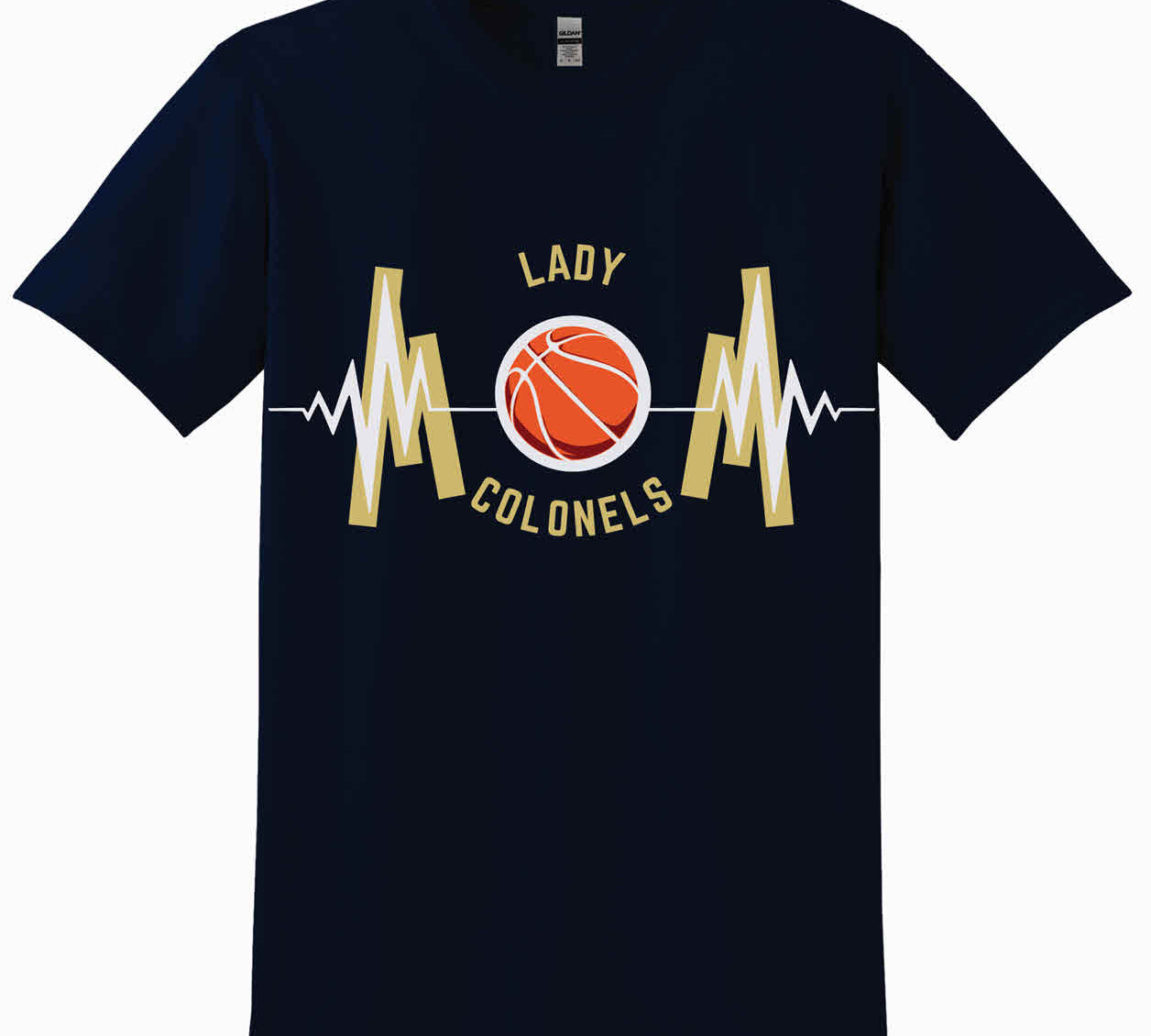 NavyTShirtLadyColonelsBasketballMom.jpg