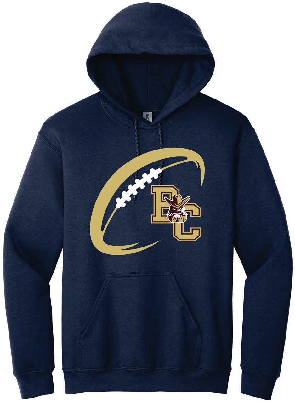 Bourbon County Football Hoodie BC Colonel