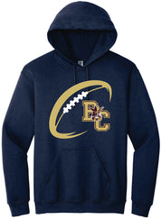 Bourbon County Football Hoodie BC Colonel