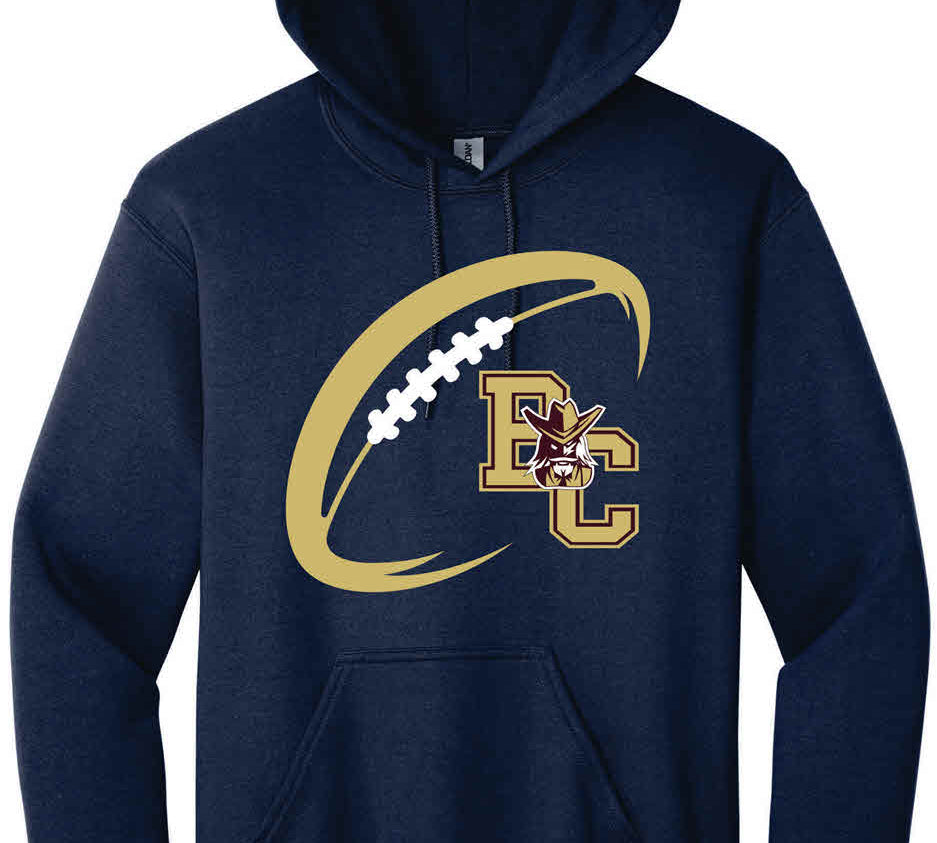 Bourbon County Football Hoodie BC Colonel