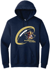 Bourbon County Football Hoodie Outline Colonel