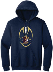 Bourbon County Football Hoodie Outline Colonel V2