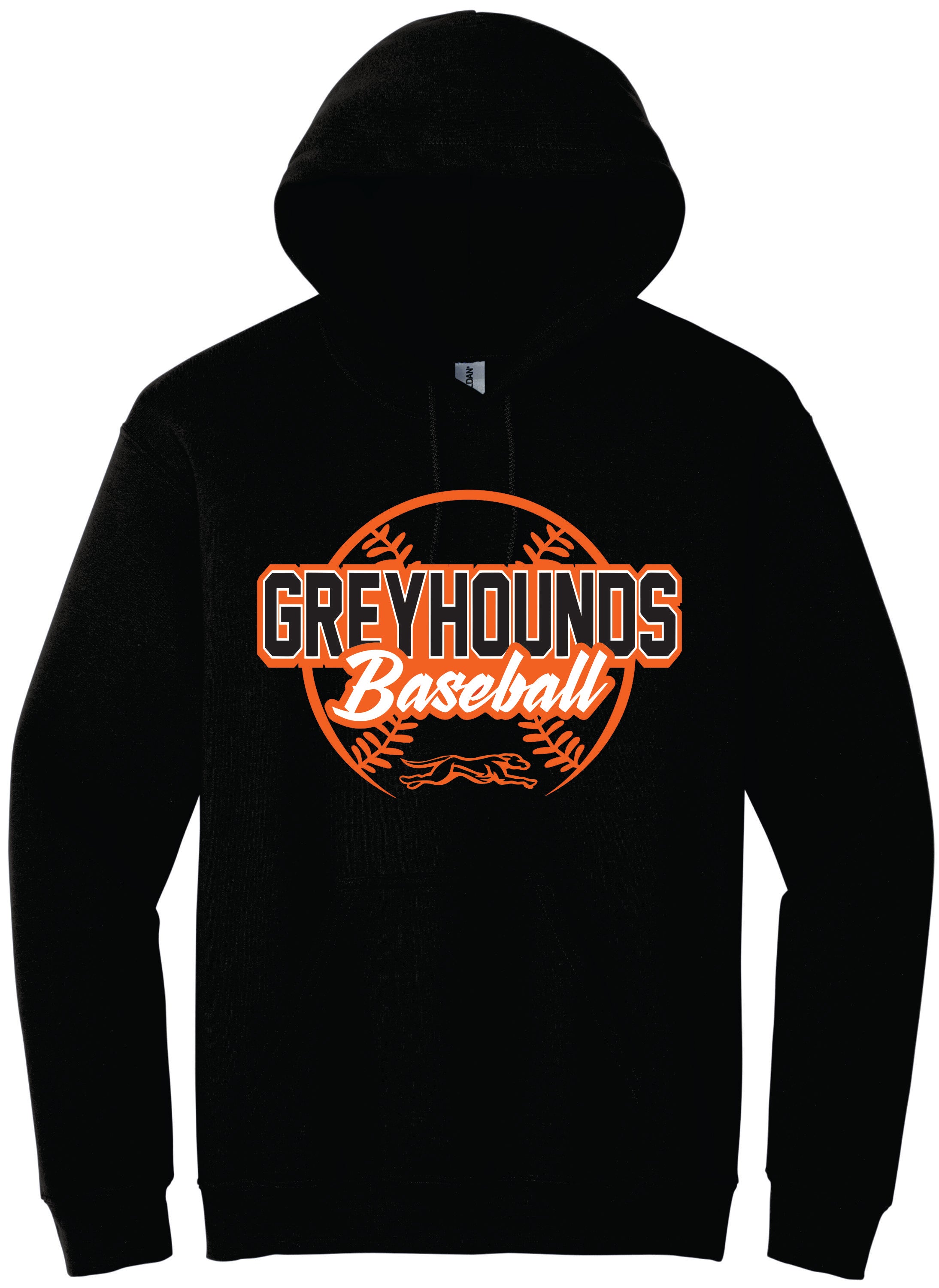 Paris Greyhounds Baseball Hooded Sweatshirt