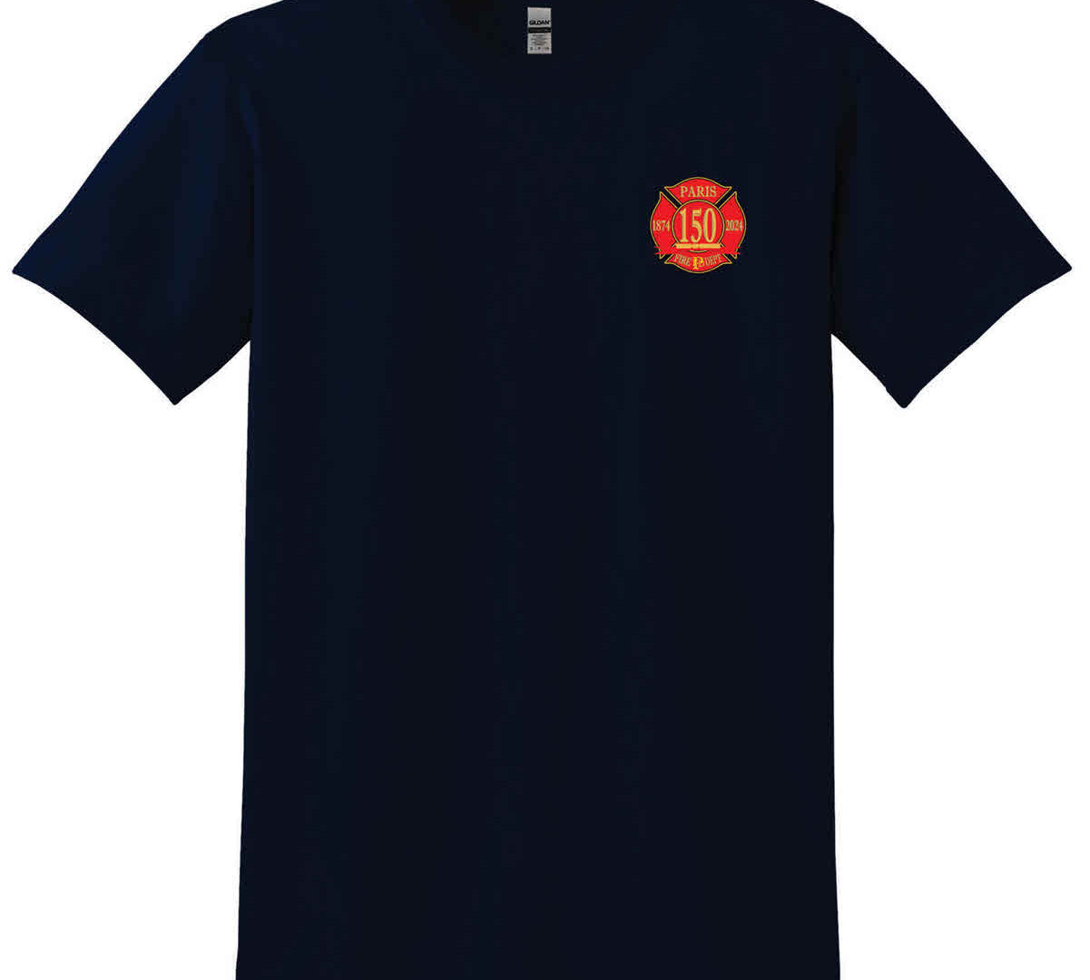 ParisFireDeptFrontNavyTShirt.jpg