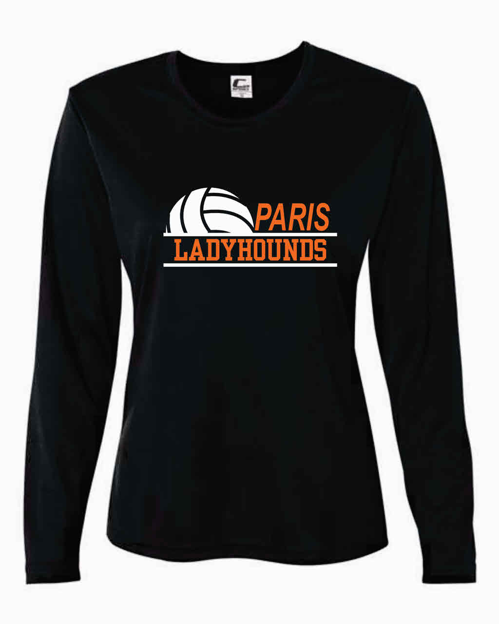 Paris Ladyhounds Volleyball Womens Dri-fit Long Sleeve