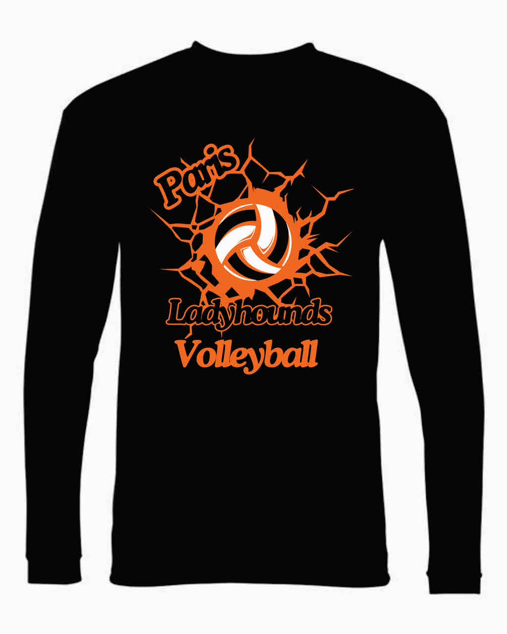 Paris Ladyhounds Volleyball Attack Dri-fit Long Sleeve