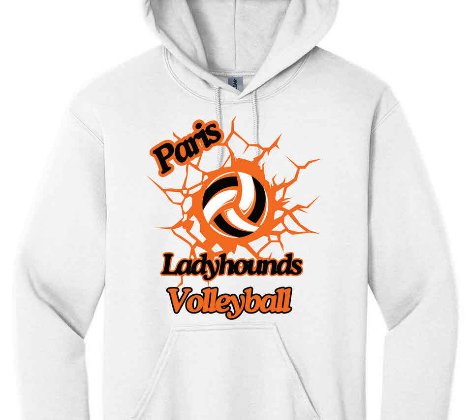 Paris Ladyhounds Volleyball Attack Hoodie