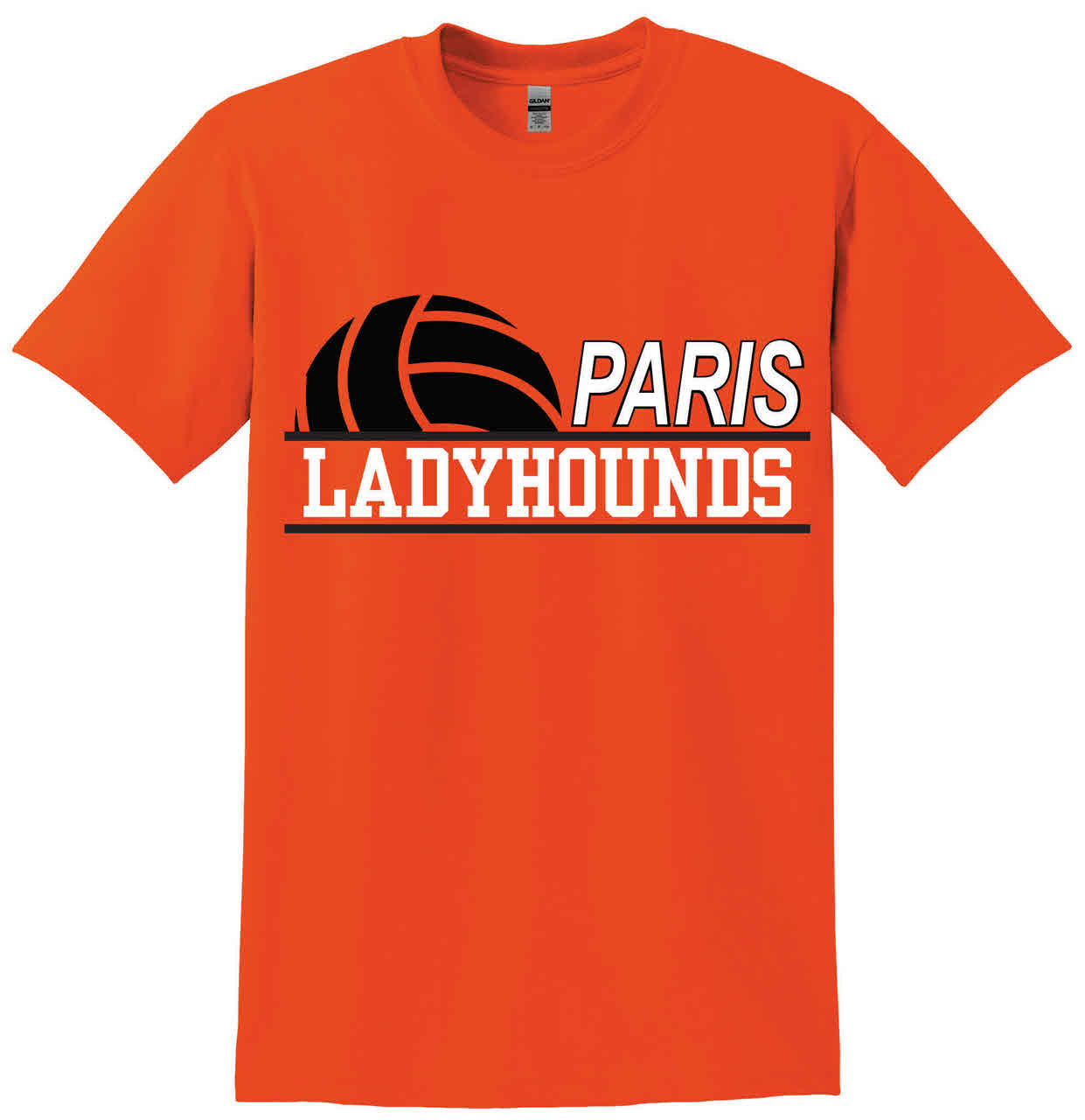 Paris Ladyhounds Volleyball T-shirt
