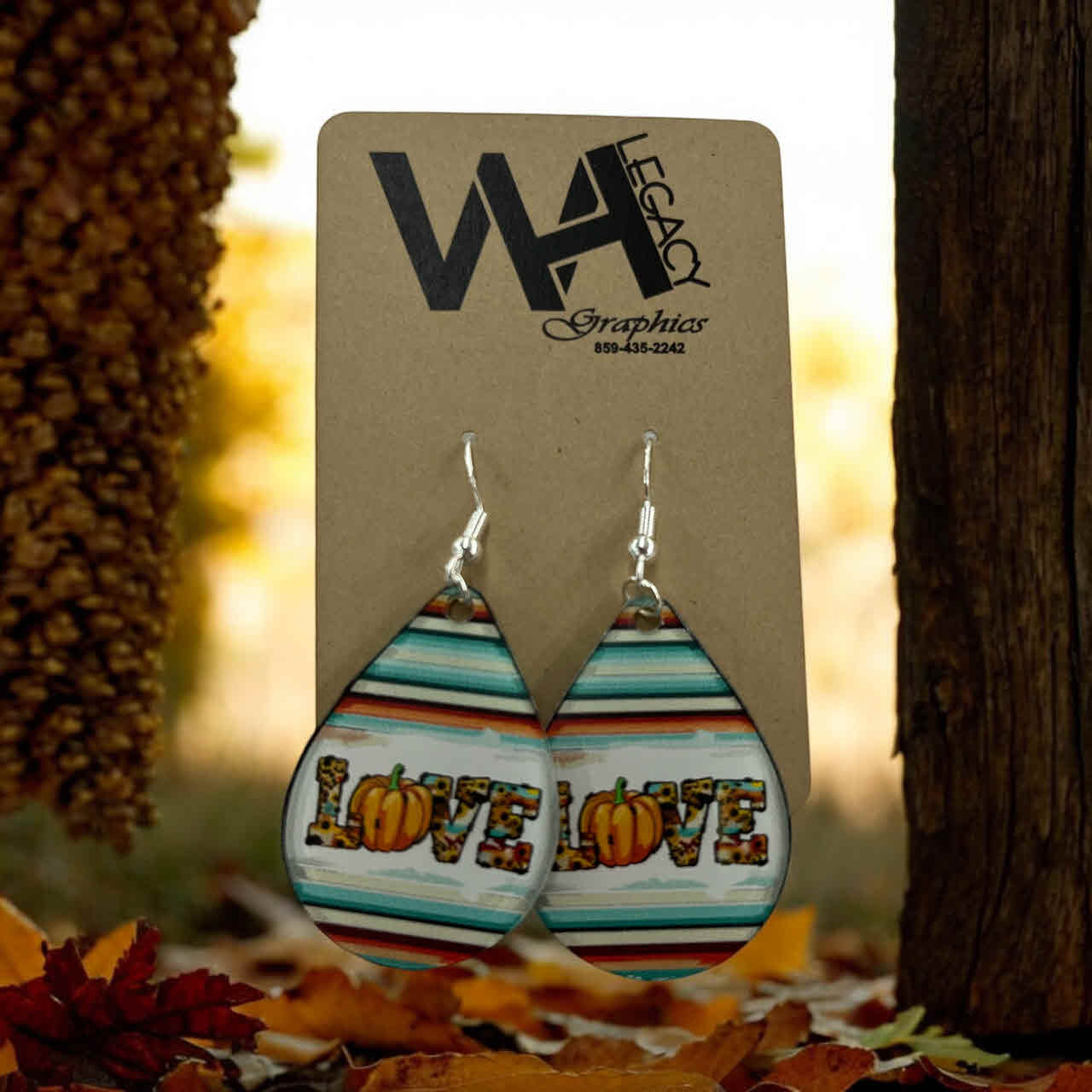 Pumpkin Love Earrings - Autumn & Fall Collection