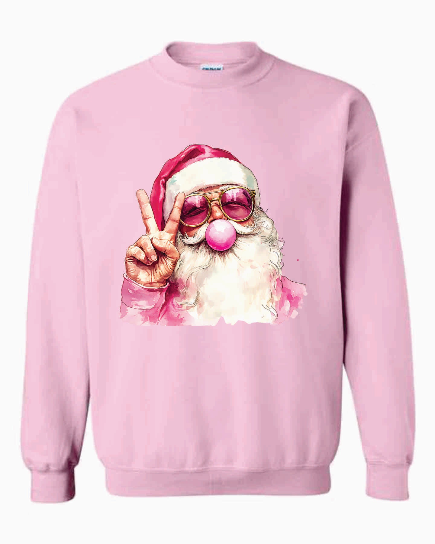 Peace Santa Crew Neck