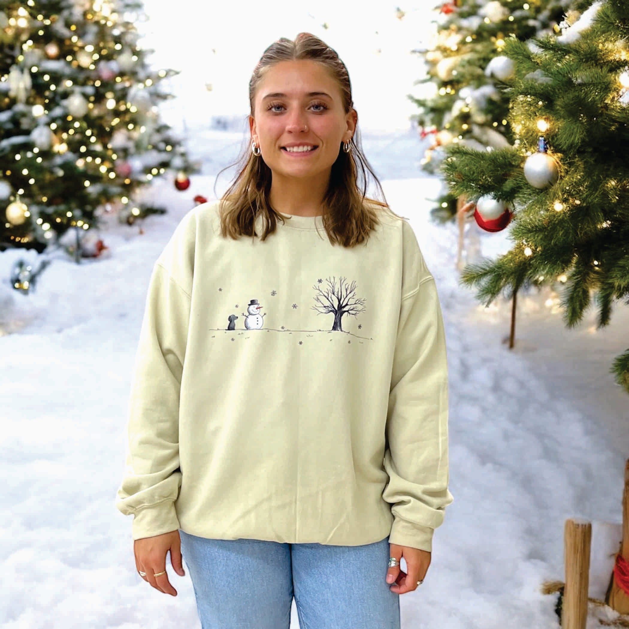 Snowman Crewneck Sweatshirt