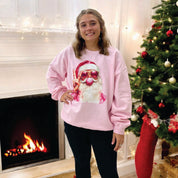 Peace Santa Crew Neck